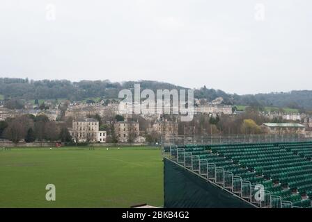 Bath Rugby Stadium, Somerset, England BA1 Stock Photo