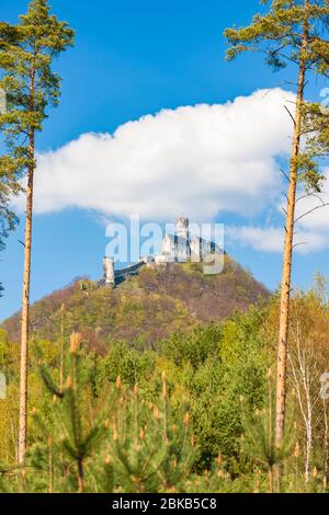 Bezdez castle in Central Bohemia, Czech Republic Stock Photo