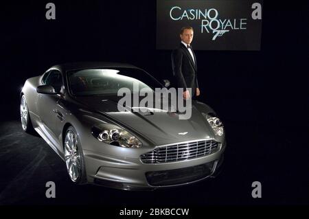 James Bond Aston Martin For Casino Royale Film Stock Photo Alamy