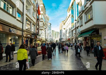 Ordu, Turkey - November 2019: Ordu is very popular and beautiful city for traveler in black sea, Turkey. Stock Photo