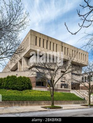 Schmitt Academic Center at the DePaul University campus in Lincoln Park Stock Photo