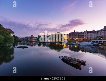 thames in richmond uk Stock Photo