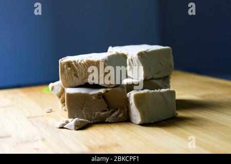 Fresh yeast Stock Photo