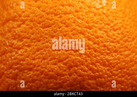 Orange peel texture abstract macro close up Stock Photo