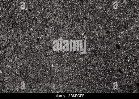 Seamless asphalt road black texture Stock Photo