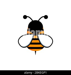 honey bee vector graphic design illustration template Stock Photo