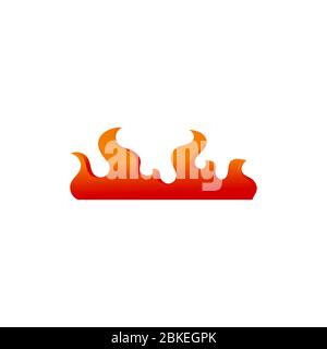 fire vector graphic design illustration template Stock Photo