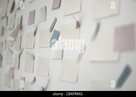 Kanban board and agile methodology. Companies prefer agile methodology, scrum and project management especially during their software development Stock Photo