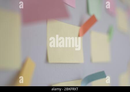 Kanban board and agile methodology. Companies prefer agile methodology, scrum and project management especially during their software development Stock Photo