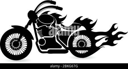 speed fire bike logo Stock Vector Image & Art - Alamy