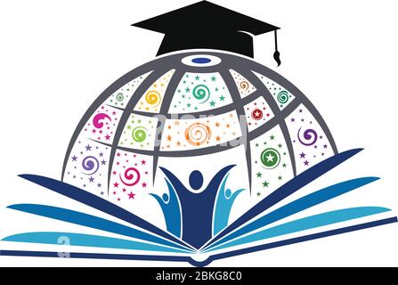 education logo Stock Vector