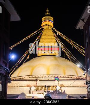 Baudha, Kathmandu Nepal Stock Photo