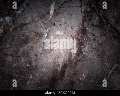 Dark textured granite surface Stock Photo