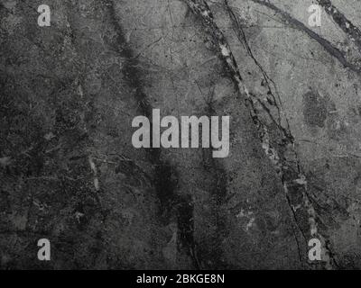 Black and white granite surface Stock Photo