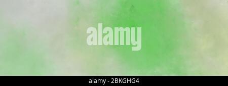 painted grunge horizontal background texture with dark sea green, ash gray and moderate green color Stock Photo