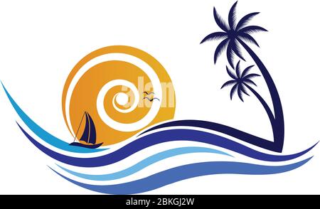 natural logo Stock Vector