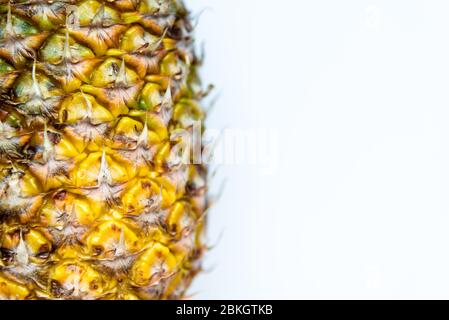 Pineapple Close Up Stock Photo
