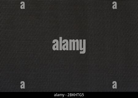 Metallic or carbon abstract black mesh grid texture for background and design. Stock Photo
