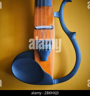 An electric violin Stock Photo