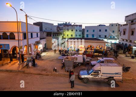 Morocco, Guelmim-Oued Noun region, Mirleft Stock Photo