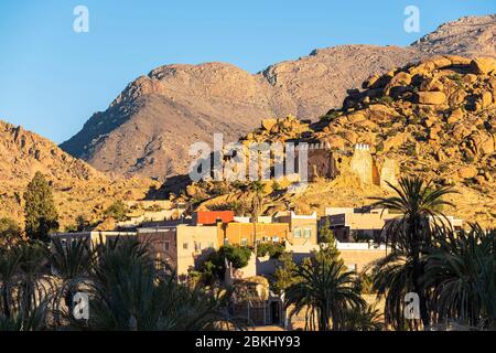 Morocco, Souss-Massa region, surroundings of Tafraoute Stock Photo