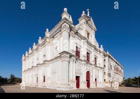 India, Daman and Diu Territory, Diu District, general view of Saint Paul's church Stock Photo