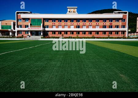 North Korea, Rason Special Economic Zone, Rajin, the orphanage Stock Photo