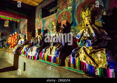 China, Central Tibet, Ü Tsang, Shannan, Samye monastery Stock Photo