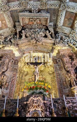 Igreja Matriz de São Pedro church in Penedono, Portugal, Europe Stock Photo