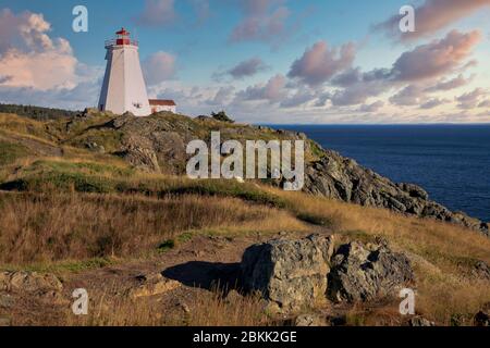 Lighthouse at Grand Manan Island is a small island of the coast of New Brunswick on Canada's Atlantic Coast.New Brunswick; Grand Manan; Stock Photo