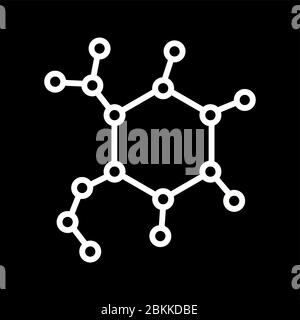 Beautigul science vector line icon Stock Vector