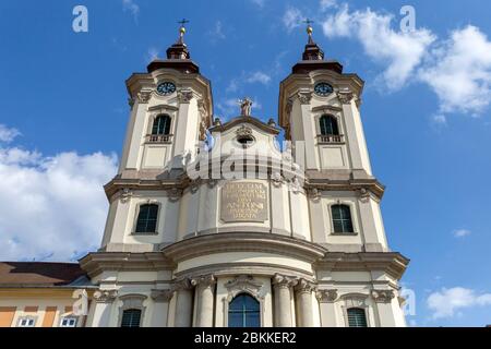 Minorite church in Eger, Hungary Stock Photo