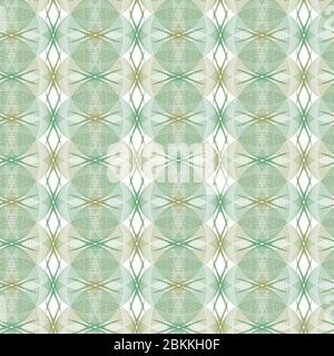 Certificate, diploma, voucher, vector background. Guilloche green vector seamless pattern. Color background with thin lines and optical blending Stock Vector