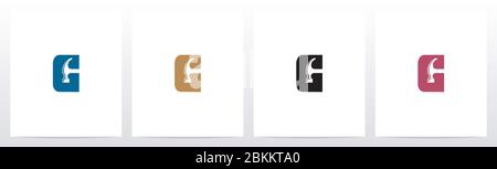 Hammer Tools On Letter Logo Design G Stock Vector