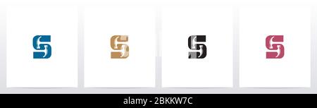 Hammer Tools On Letter Logo Design S Stock Vector
