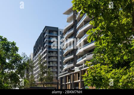 High rise apartments in Mascot, South Sydney Stock Photo