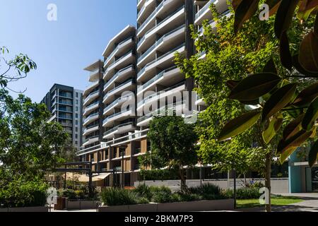 High rise apartments in Mascot, South Sydney Stock Photo