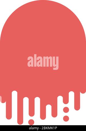Element for design dynamic wavy form with irregular parallel rounded lines. Background for banner, card, poster, flyer. Stock Vector