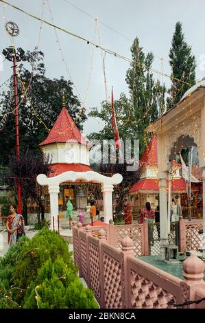 23 Sep 2009 Naina devi temple , Nainital , Uttaranchal Uttarakhand , India asia Stock Photo