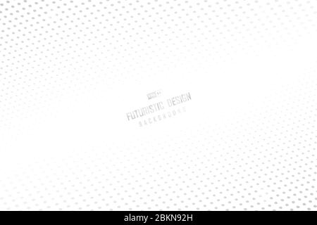 Abstract dot pattern design of technology artwork background. Use for ad, poster, artwork, template design, print. illustration vector eps10 Stock Vector