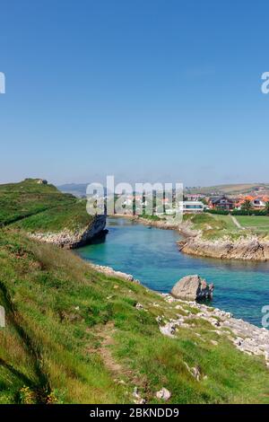 beauty estuary in the north of spain Stock Photo