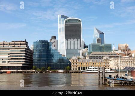 London's financial district. Stock Photo