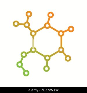 Beautigul science vector line icon Stock Vector