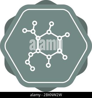 Beautigul science vector line icon Stock Vector