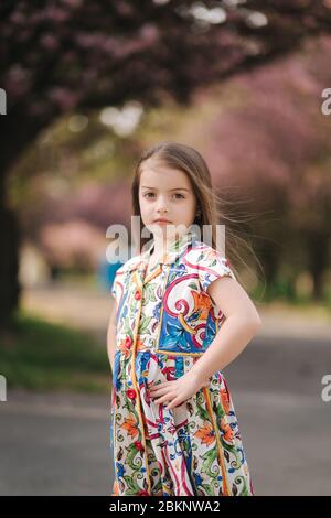 Beautiful Female Model Poses Outside in Summer Stock Photo - Image of  shoulder, outdoors: 156607406