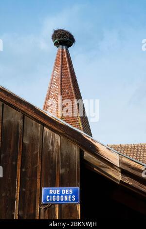rue des cigognes Stock Photo