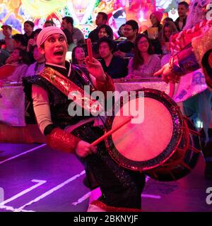 Robot Restaurant Stage Show, Tokyo, japan Stock Photo