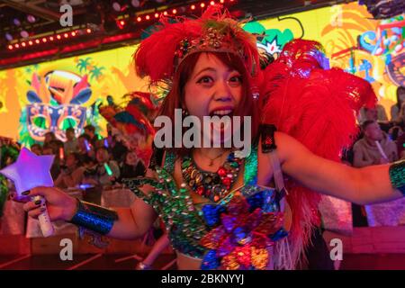 Robot Restaurant Stage Show, Tokyo, japan Stock Photo