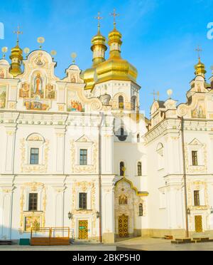 Cathedral of Dormition. Kiev Pechersk Lavra. Kiev, Ukraine Stock Photo