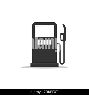 Gas Station Icon Logo Template Illustration Design. Vector EPS 10. Stock Photo
